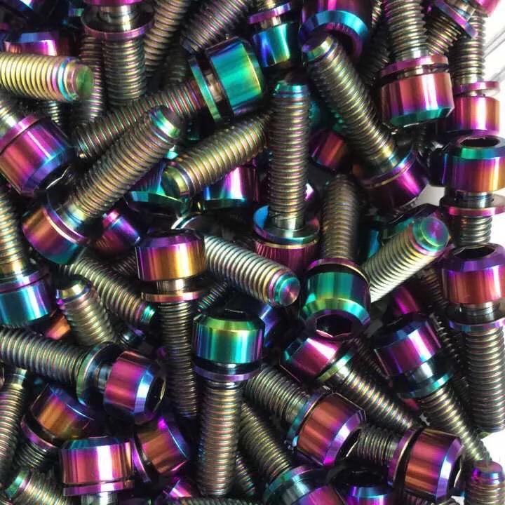 Titanium bmx stem sales bolts